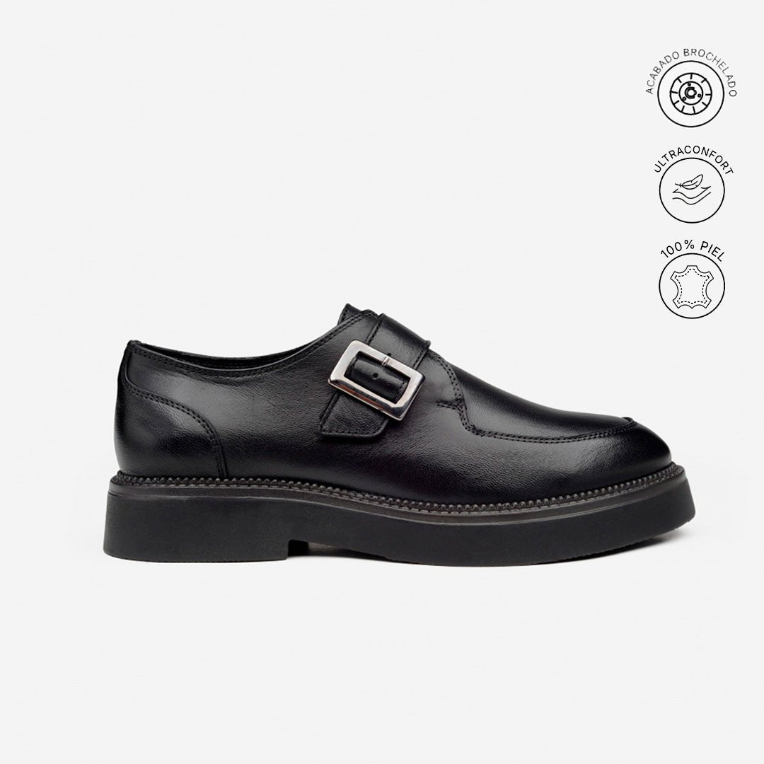 Zapatos de Piel para Dama Negro Artesanal – aretina®