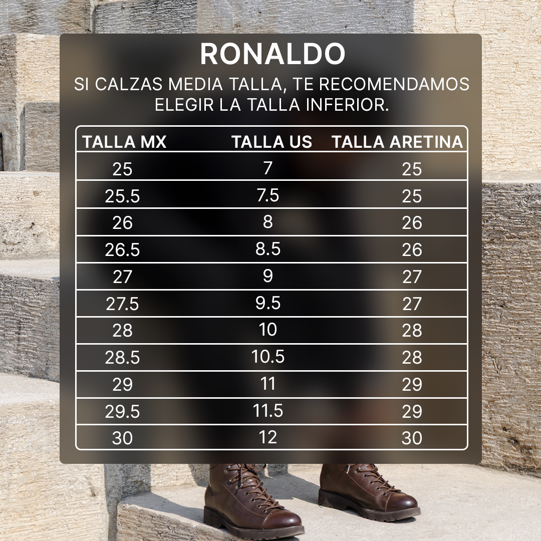 RONALDO CHUNKY BOOT PARDO