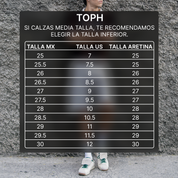 TOPH SNEAKER PIEL NEGRO