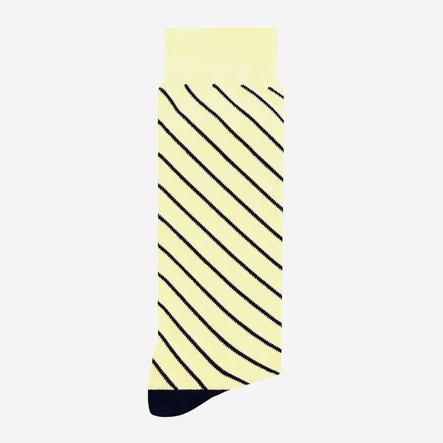 YELLOW LINES SOCK〰️