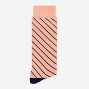 ORANGE LINES SOCK〰️