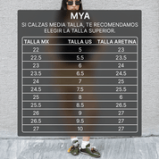 MYA SNEAKER PIEL ROJA