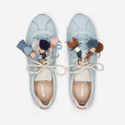 MYA SNEAKER PIEL BABY BLUE