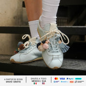 MYA SNEAKER PIEL BABY BLUE