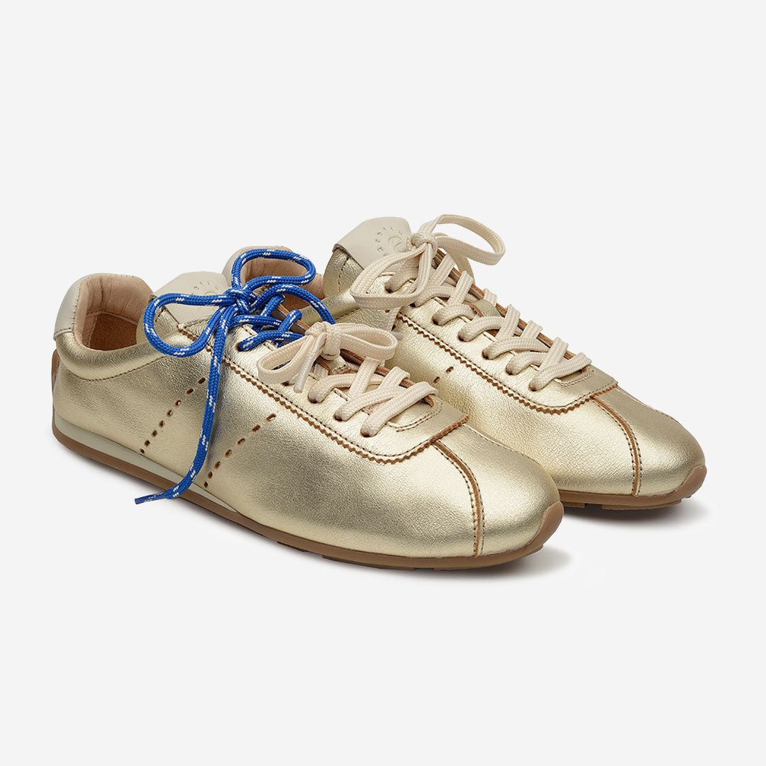MYA SNEAKER PIEL DORADO