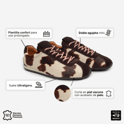 MYA SNEAKER PIEL MU CAFÉ