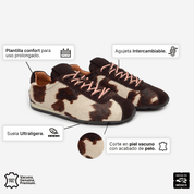 MYA SNEAKER PIEL MU CAFÉ