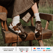 MYA SNEAKER PIEL MU CAFÉ