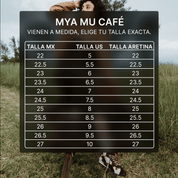 MYA SNEAKER PIEL MU CAFÉ