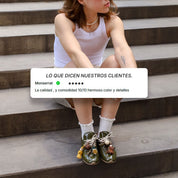 MYA SNEAKER PIEL OLIVO