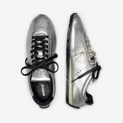 MYA SNEAKER PIEL PLATA