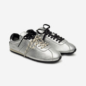 MYA SNEAKER PIEL PLATA