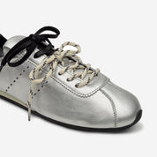 MYA SNEAKER PIEL PLATA