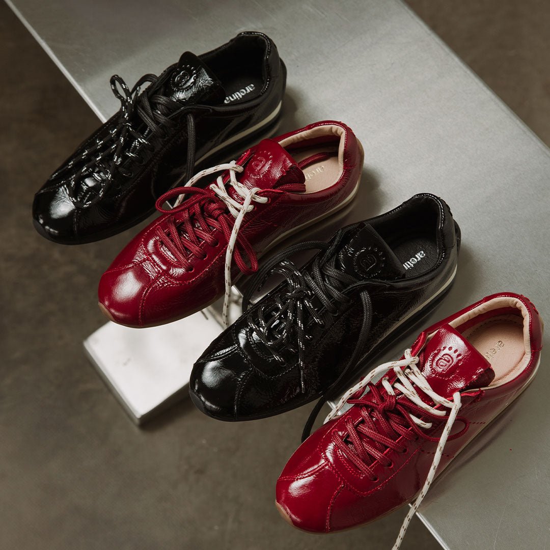 MYA SNEAKER PIEL ROJA