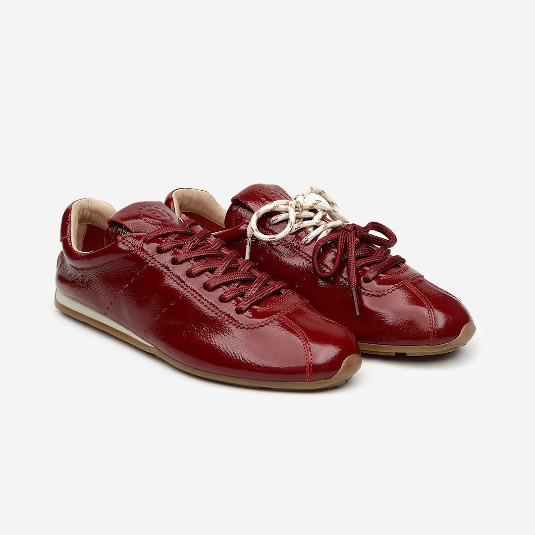 MYA SNEAKER PIEL ROJA