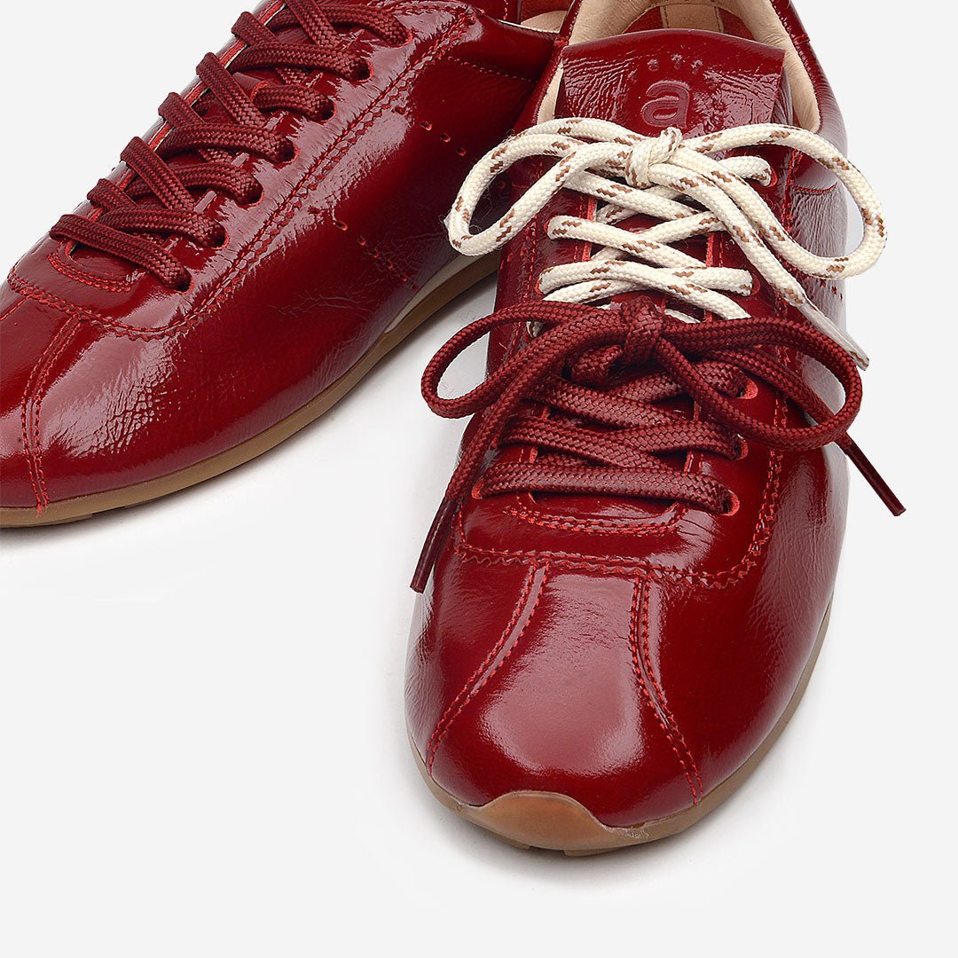 MYA SNEAKER PIEL ROJA