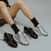 TECH SNEAKER PIEL NEGRO