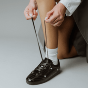 TECH SNEAKER PIEL NEGRO