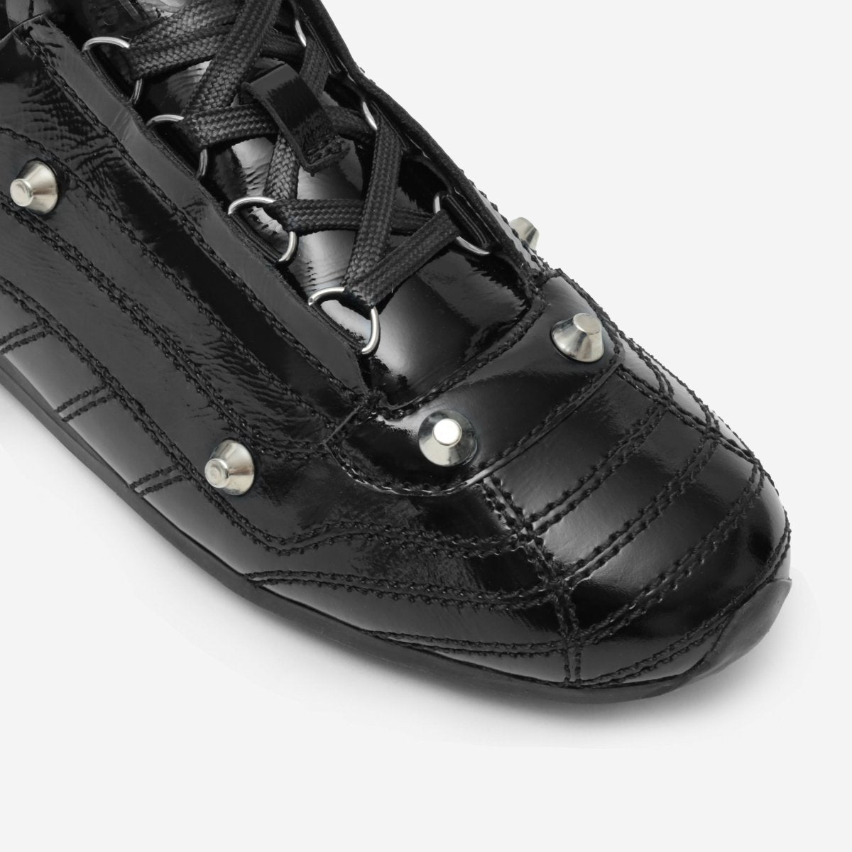 TECH SNEAKER PIEL NEGRO