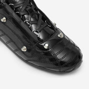 TECH SNEAKER PIEL NEGRO