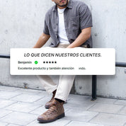 RONALDO CHUNKY BOOT GAMUZA CAFÉ