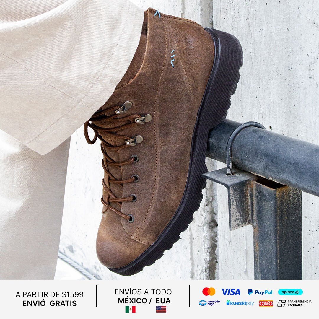 RONALDO CHUNKY BOOT GAMUZA CAFÉ