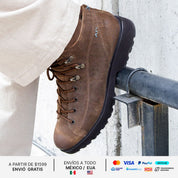 RONALDO CHUNKY BOOT GAMUZA CAFÉ