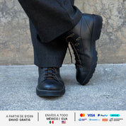 RONALDO CHUNKY BOOT NEGRA PIEL