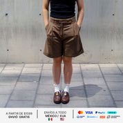 SANDRO PENNY LOAFER PIEL PARDO
