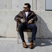 SHARP MONKSTRAP PIEL CAFÉ ULTRALIGERO