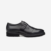 SHARP MONKSTRAP PIEL NEGRO ULTRALIGERO