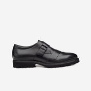 SHARP MONKSTRAP PIEL NEGRO ULTRALIGERO
