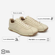 TOPH SNEAKER PIEL BEIGE