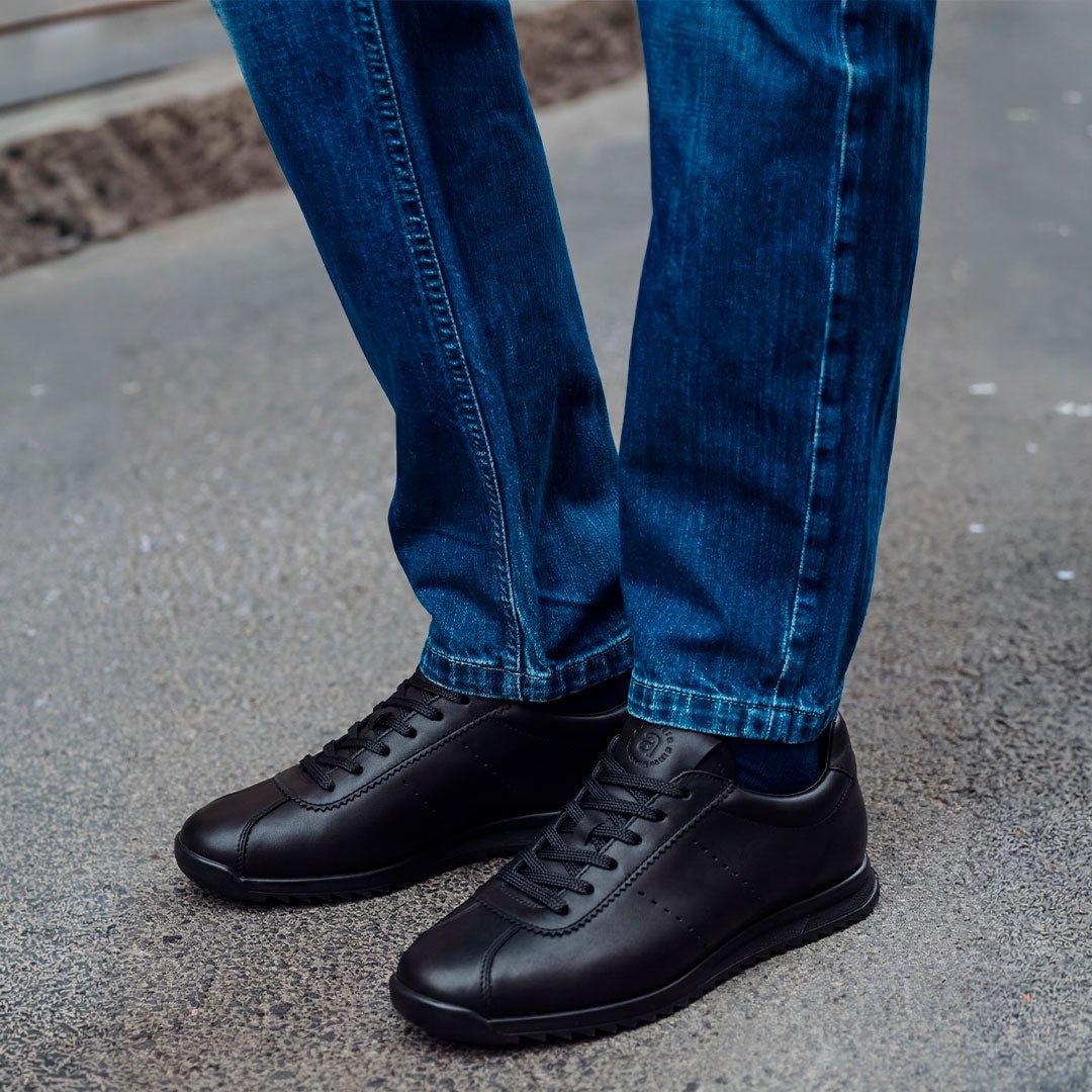 TOPH SNEAKER PIEL NEGRO