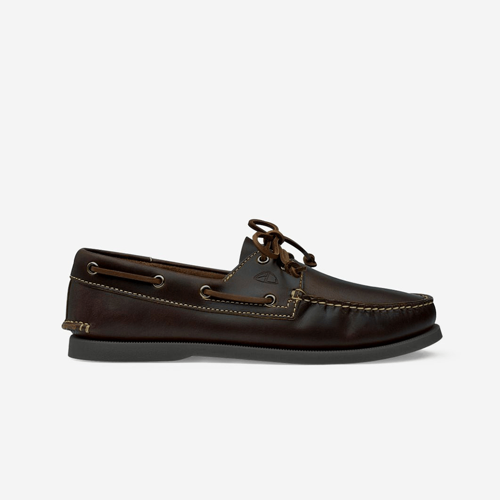 SAILBOAT | CHOCOLATE LEATHER BOAT SHOES 